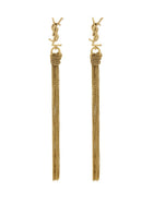 Saint Laurent Women's Earrings Gold