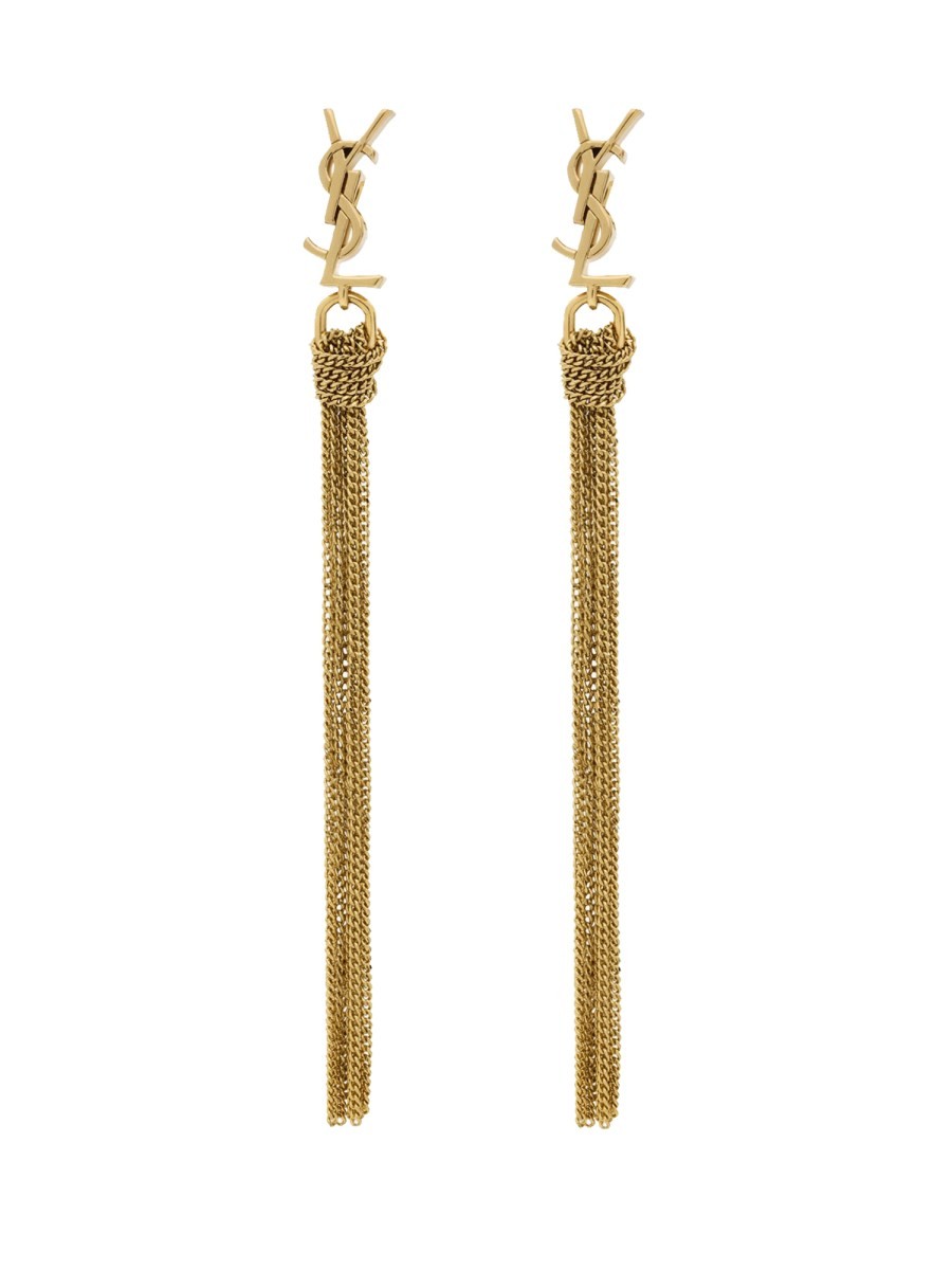 Saint Laurent Women's Orecchini Con Gold