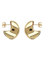 Bottega Veneta Women's Disc Small Earrings Gold, view 2