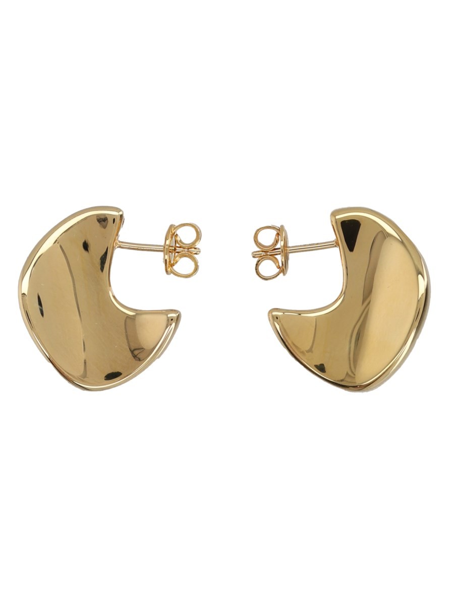 Bottega Veneta Women's Disc Small Earrings Gold