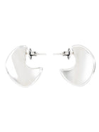 Bottega Veneta Women's Disc Small Earrings Silver