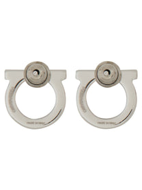 Ferragamo Women's Orecchini Gancini Silver