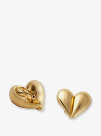 Bottega Veneta Women's Silver Earrings Yellow