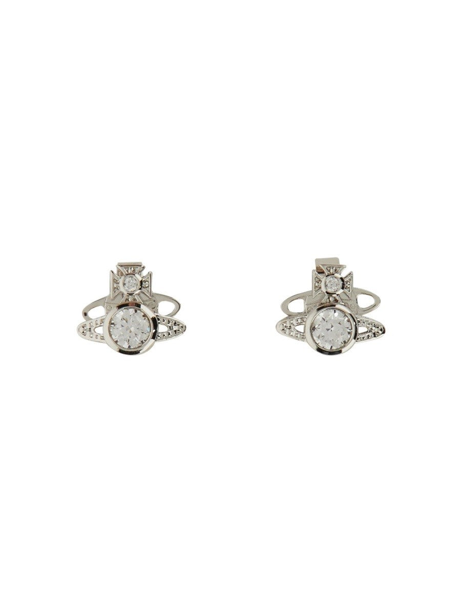 Vivienne Westwood Women's London Orb Earrings Silver