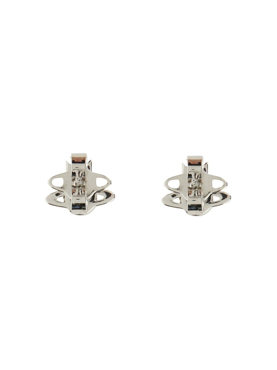 Vivienne Westwood Women's London Orb Earrings Silver, view 2