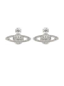 Vivienne Westwood Women's Orecchini Mini Bas Relief Silver