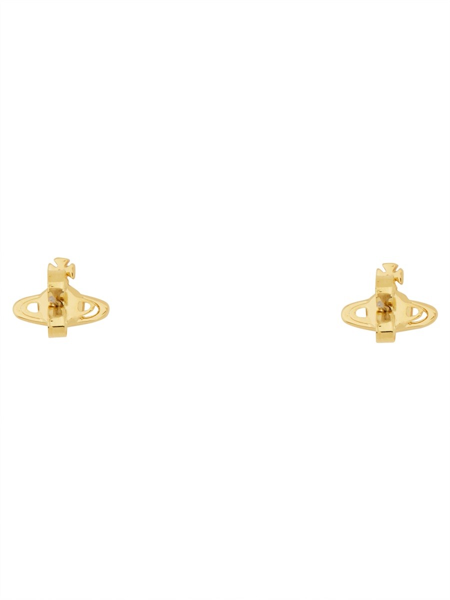 Vivienne Westwood Women's Orecchini Nano Solitaire Gold