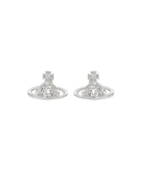 Vivienne Westwood Women's Orecchini Nano Solitaire Silver