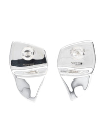 Bottega Veneta Women's Orecchini Prisma Small Silver