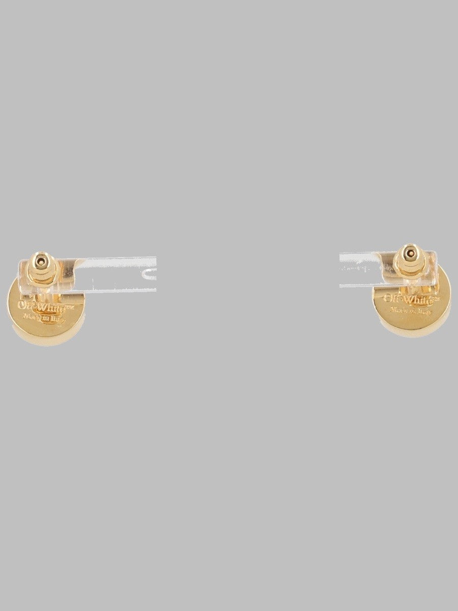 Off-White Women's Orecchini Round Arrow Gold