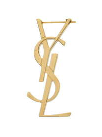 Saint Laurent Women's Orecchino Singolo Cassandre Gold