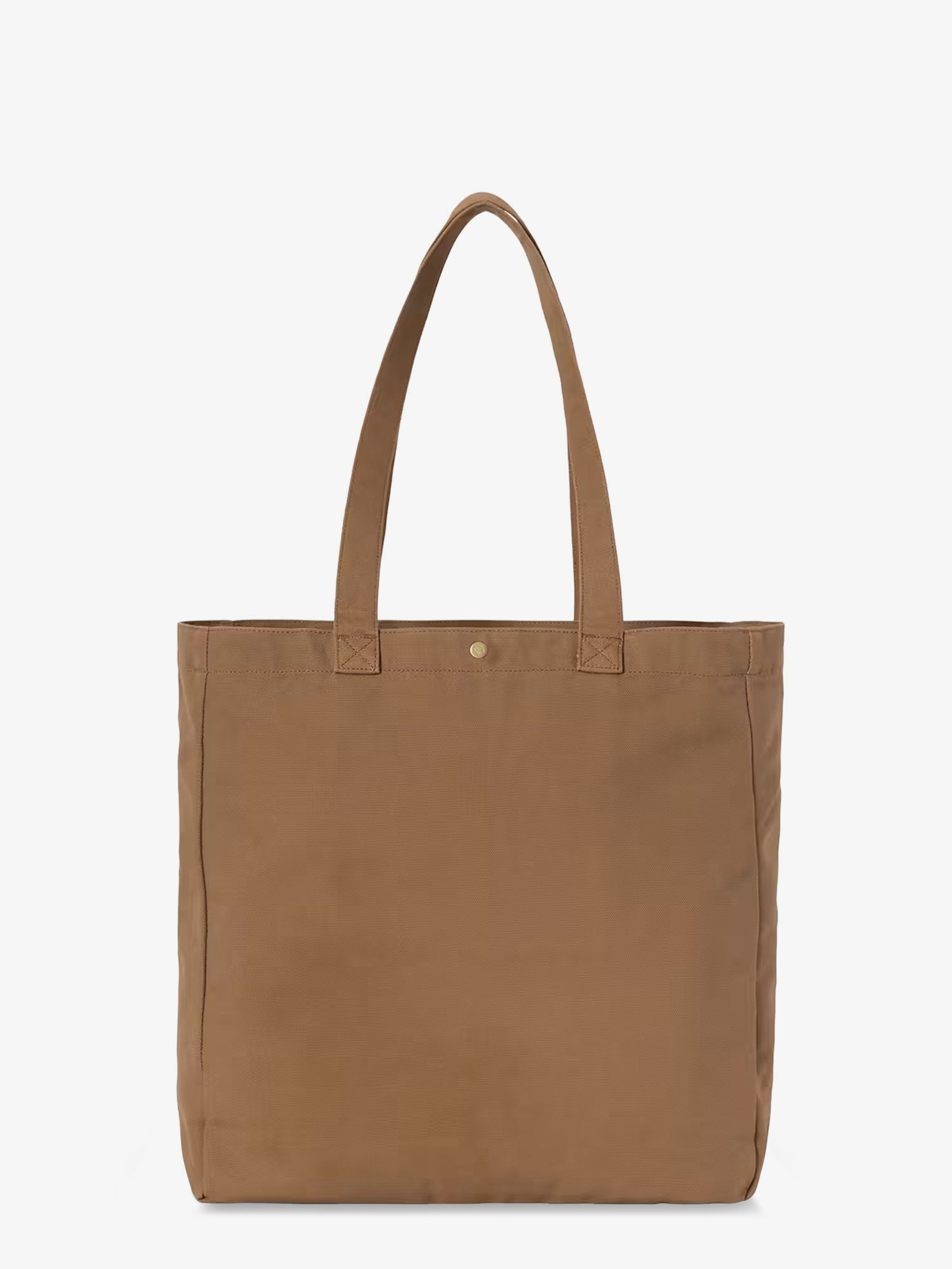 Carhartt Wip Men's Organic Cotton Bay Tote Shopping Bag Brown
