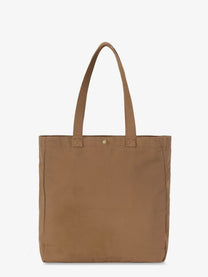 Carhartt Wip Men's Organic Cotton Bay Tote Shopping Bag Brown