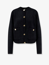 Toteme Women's Cotton Cardigan Black