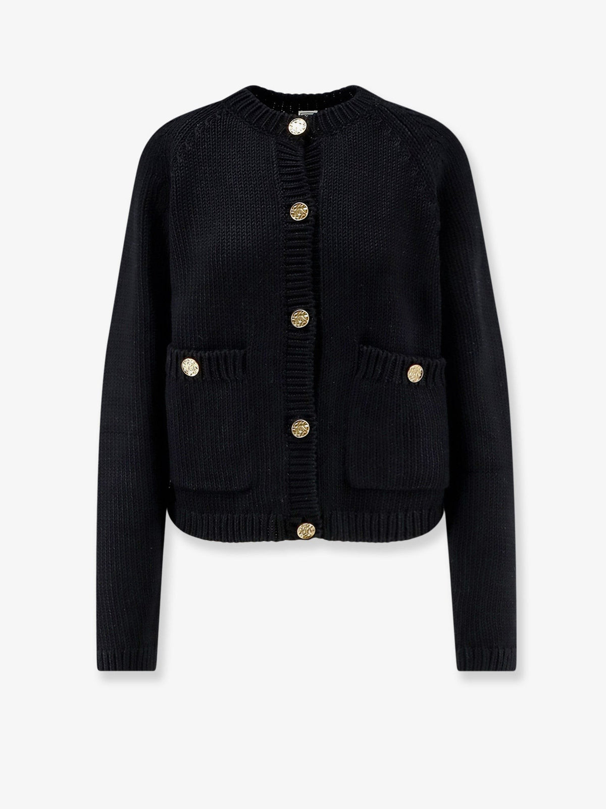 Toteme Women's Cotton Cardigan Black