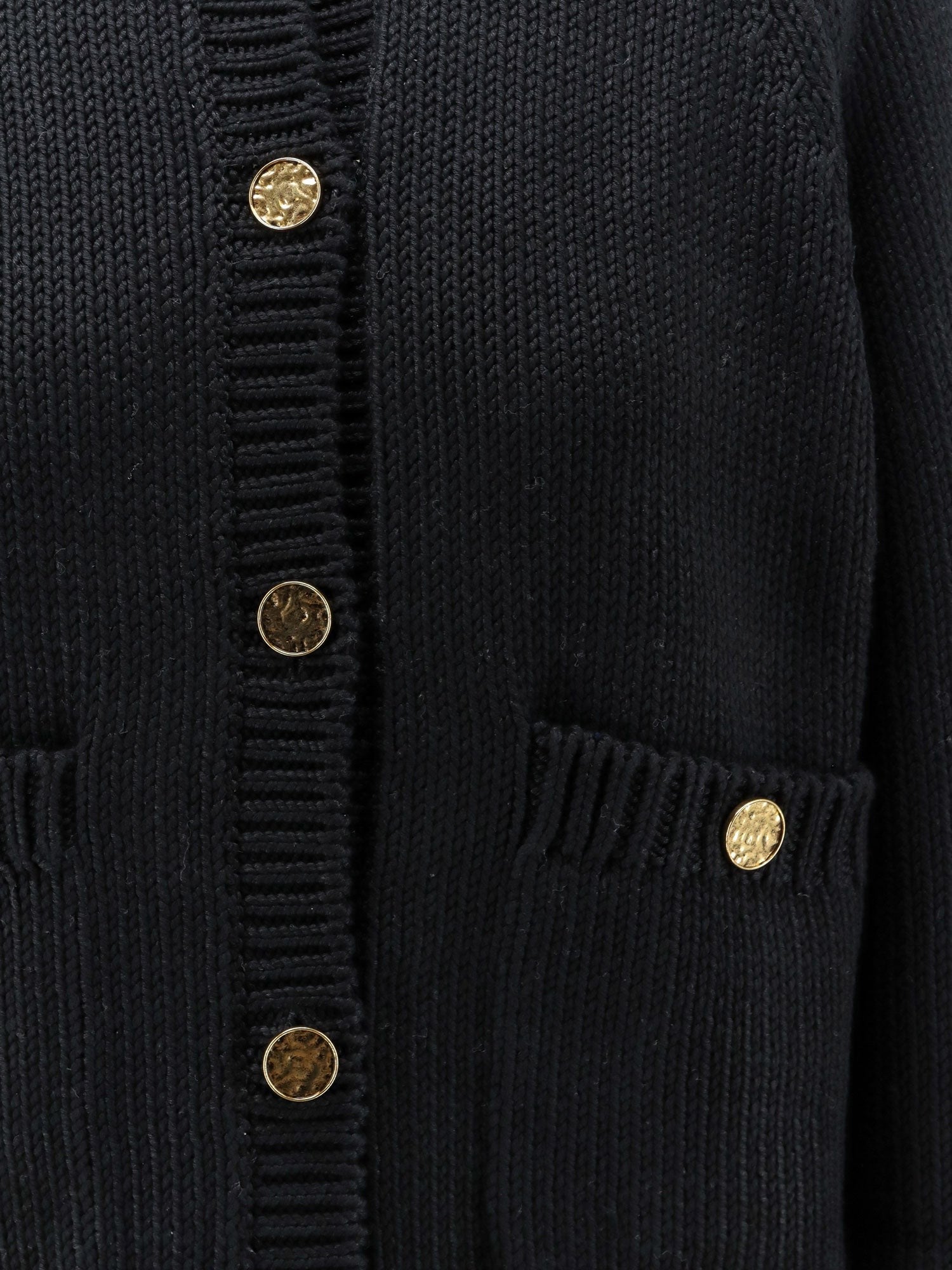 Toteme Women's Cotton Cardigan Black