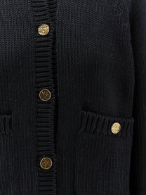 Toteme Women's Cotton Cardigan Black