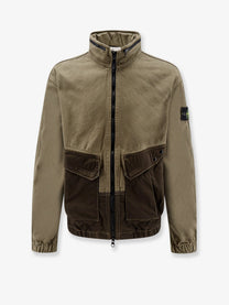 Stone Island Men's Organic Cotton Jacket Green