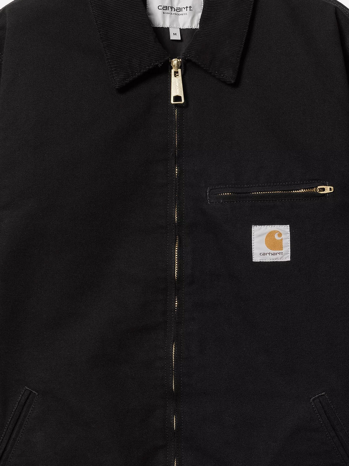 Carhartt Wip Men's Organic Cotton OG Detroit Jacket Black