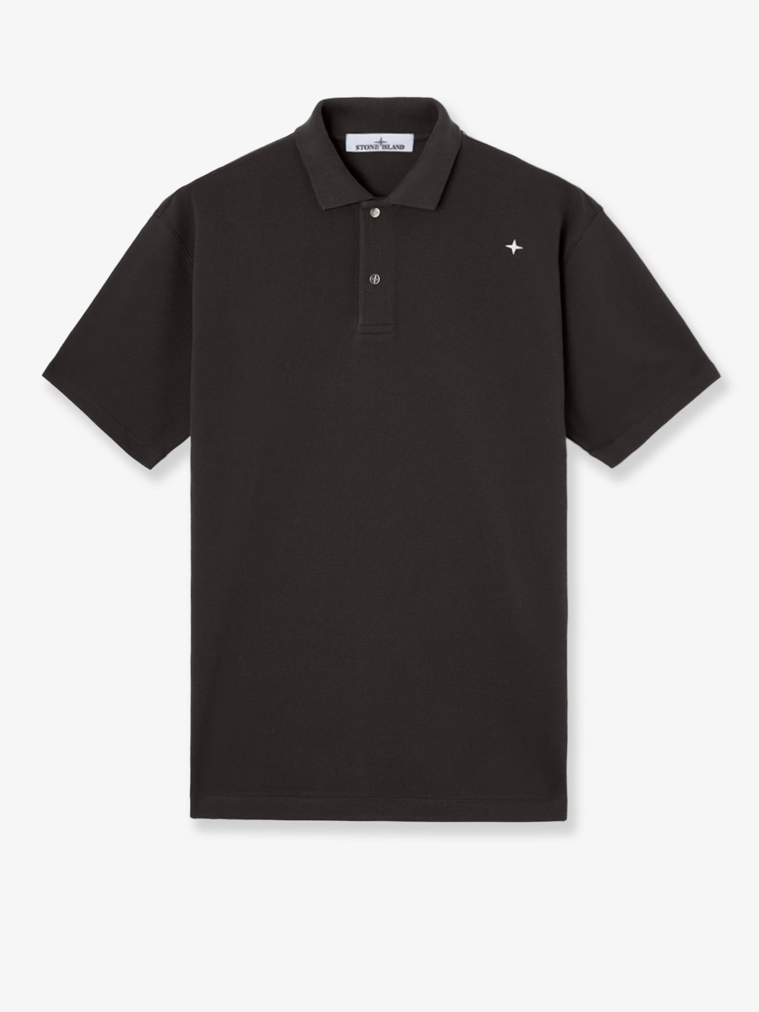 Stone Island Men's Organic Cotton Polo Shirt Grey