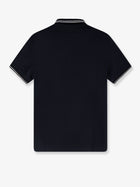 Stone Island Men's Organic Cotton Polo Shirt Blue, view 2