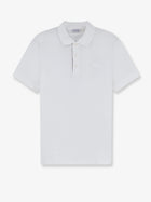Burberry Men's Organic Cotton Polo Shirt White