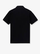 Stone Island Men's Organic Cotton Polo Shirt Black, view 2