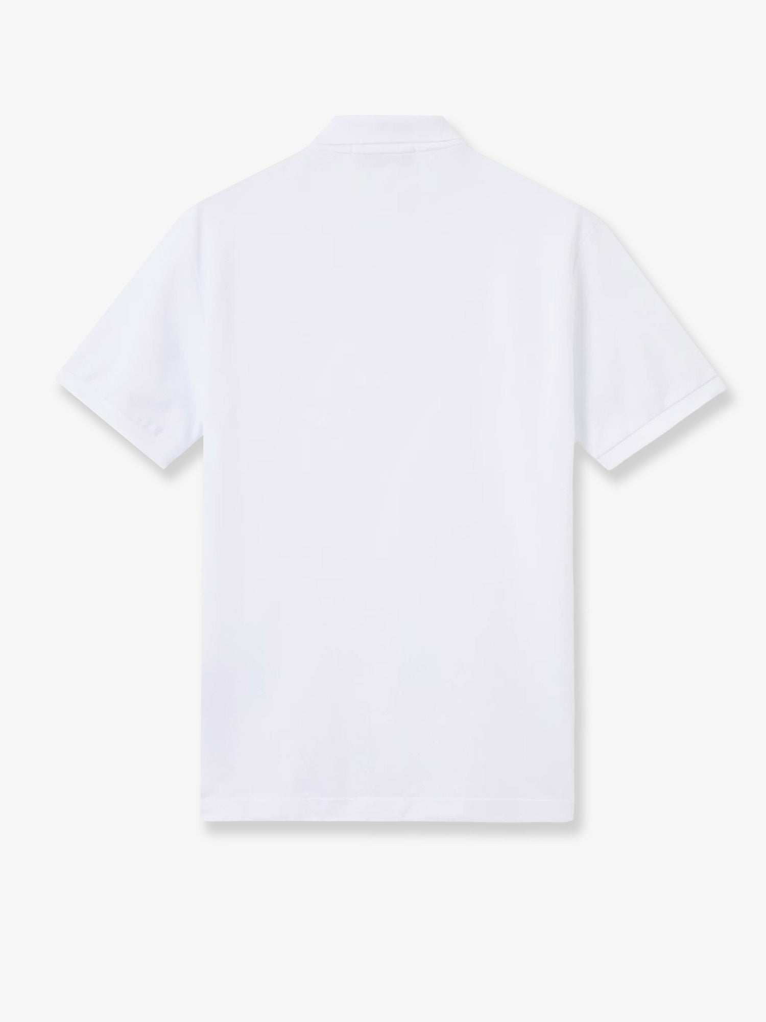 Stone Island Men's Organic Cotton Polo Shirt White