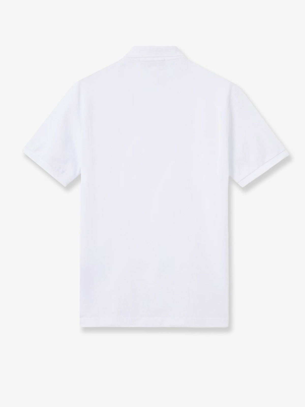 Stone Island Men's Organic Cotton Polo Shirt White, view 2