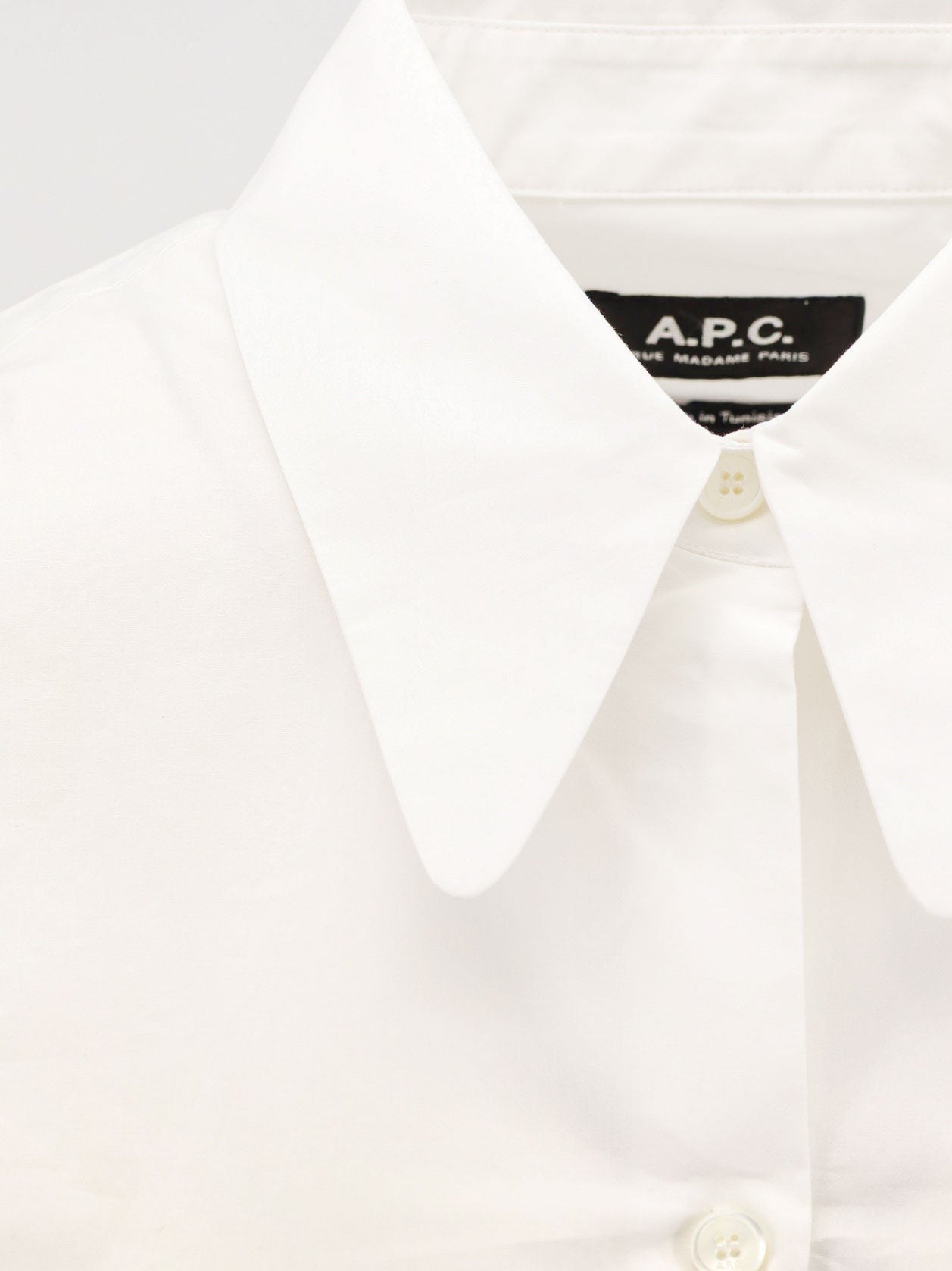 A.P.C Women's Organic Cotton Shirt White