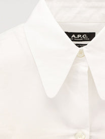 A.P.C Women's Organic Cotton Shirt White