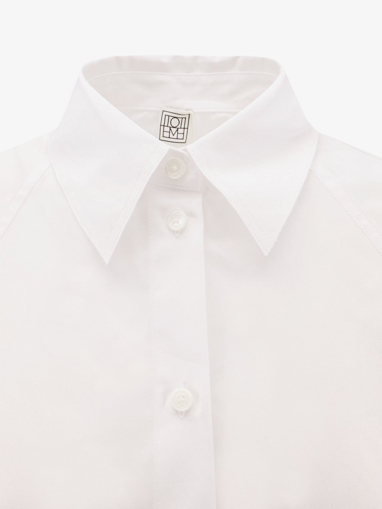 Toteme Women's Organic Cotton Shirt White