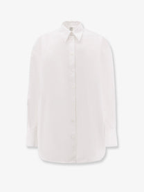 Toteme Women's Organic Cotton Shirt White
