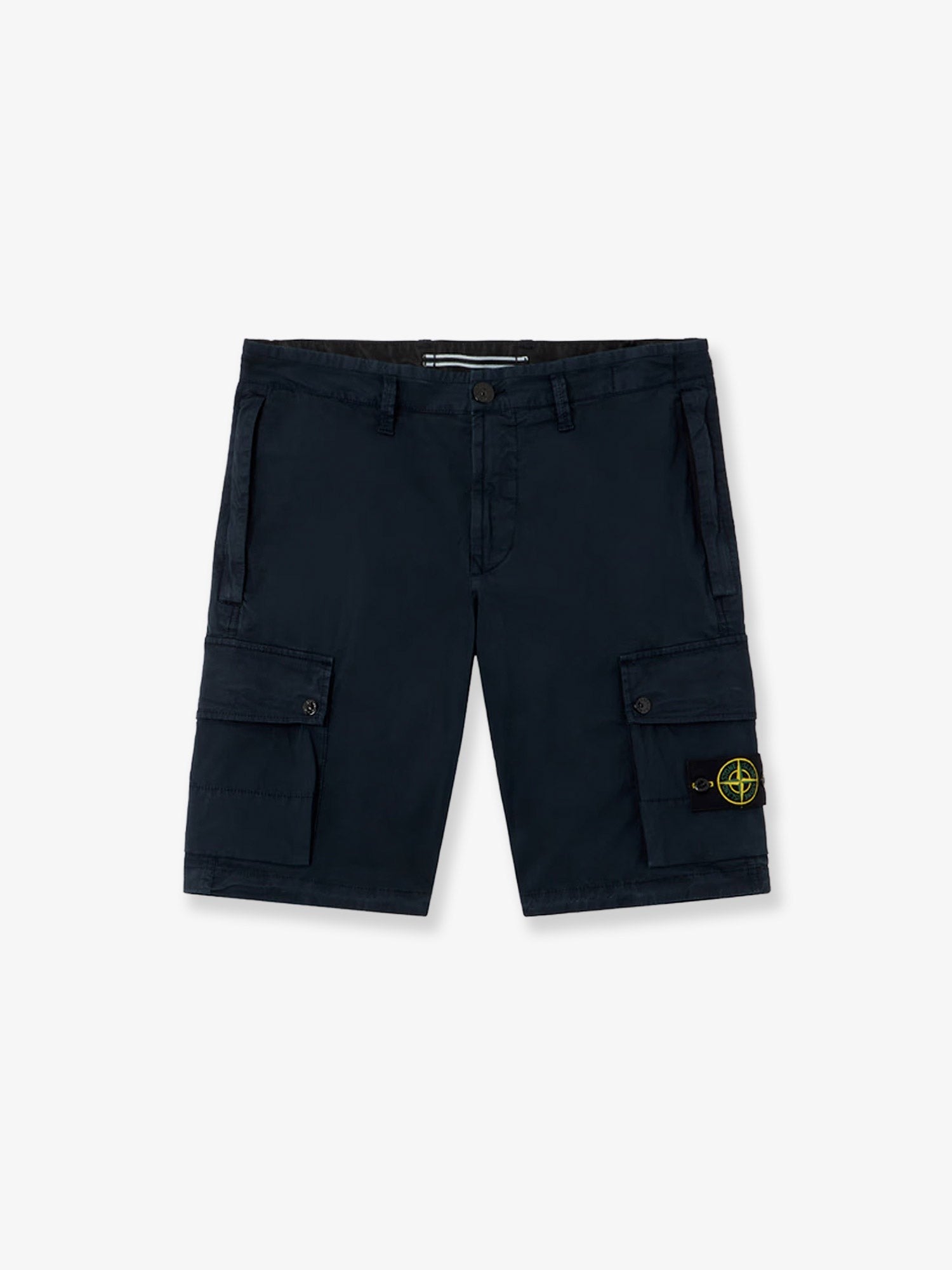 Stone Island Men's Organic Cotton Shorts Blue