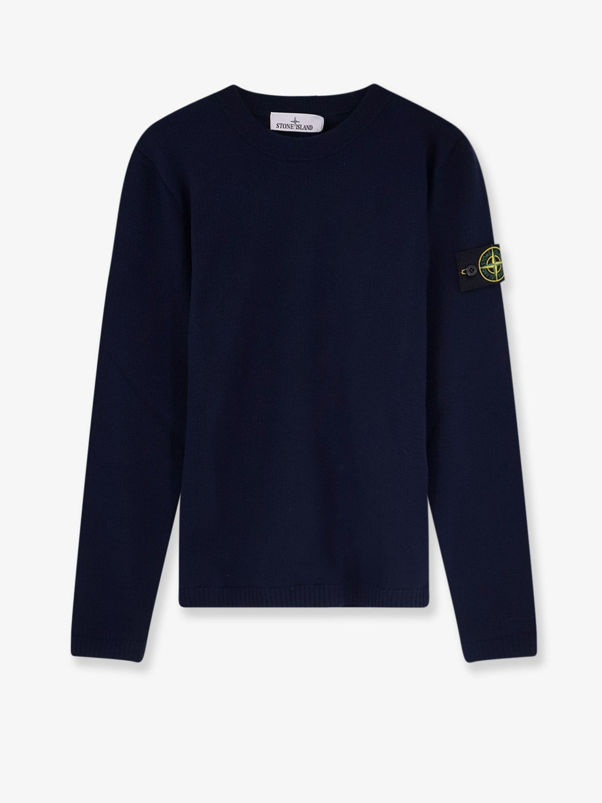 Stone Island Men's Organic Cotton Sweater Blue