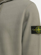 Stone Island Men's Organic Cotton Sweatshirt Green, view 3