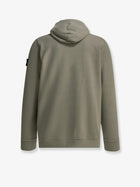 Stone Island Men's Organic Cotton Sweatshirt Green, view 2