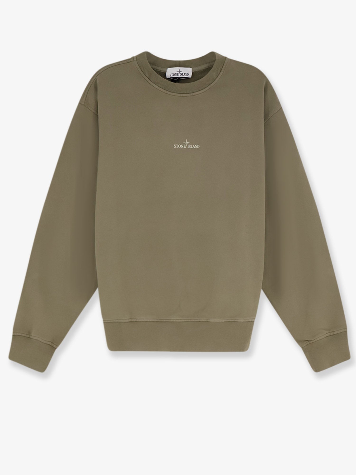 Stone Island Men's Organic Cotton Sweatshirt Green