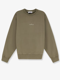 Stone Island Men's Organic Cotton Sweatshirt Green