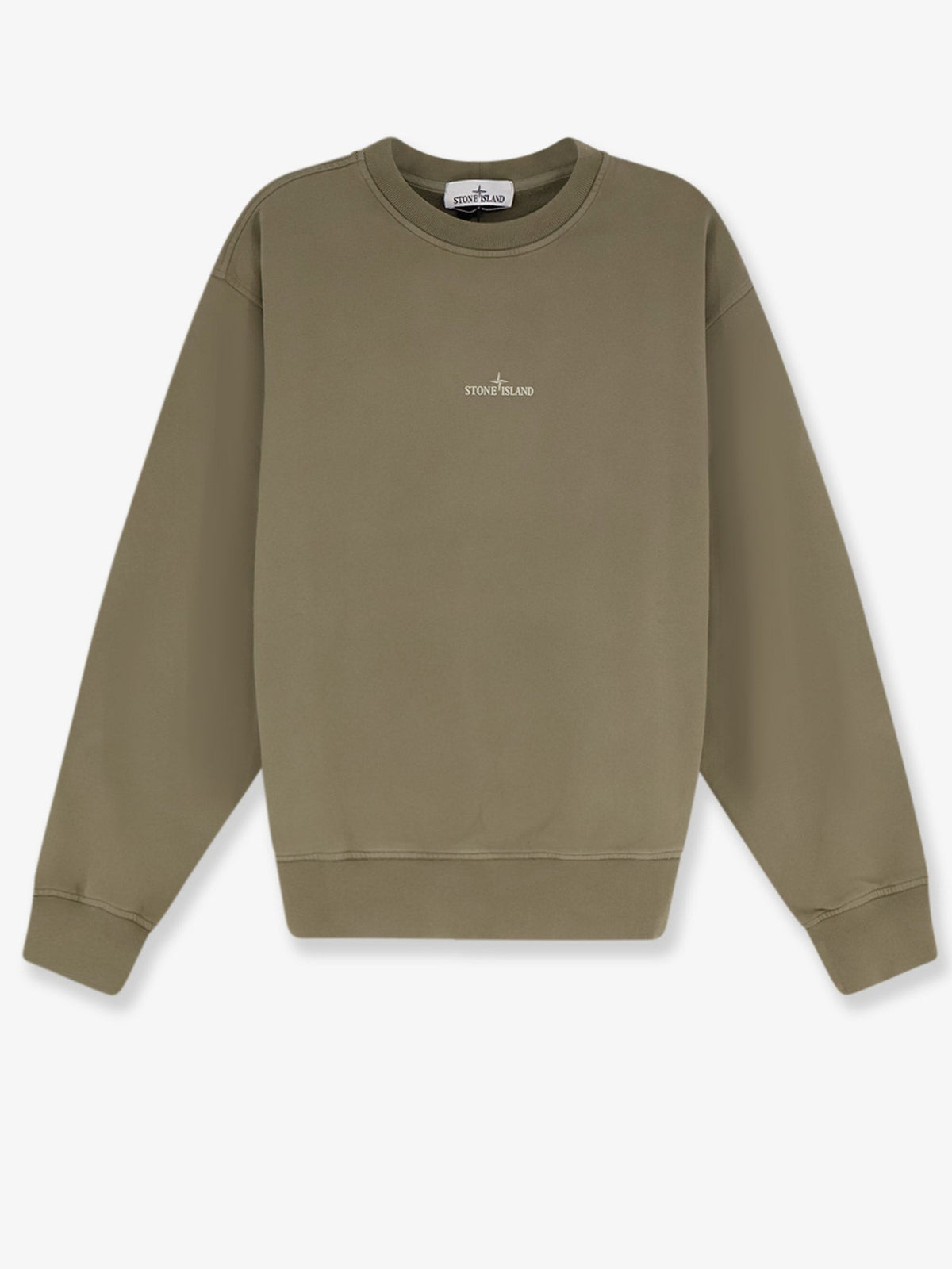 Stone Island Men's Organic Cotton Sweatshirt Green