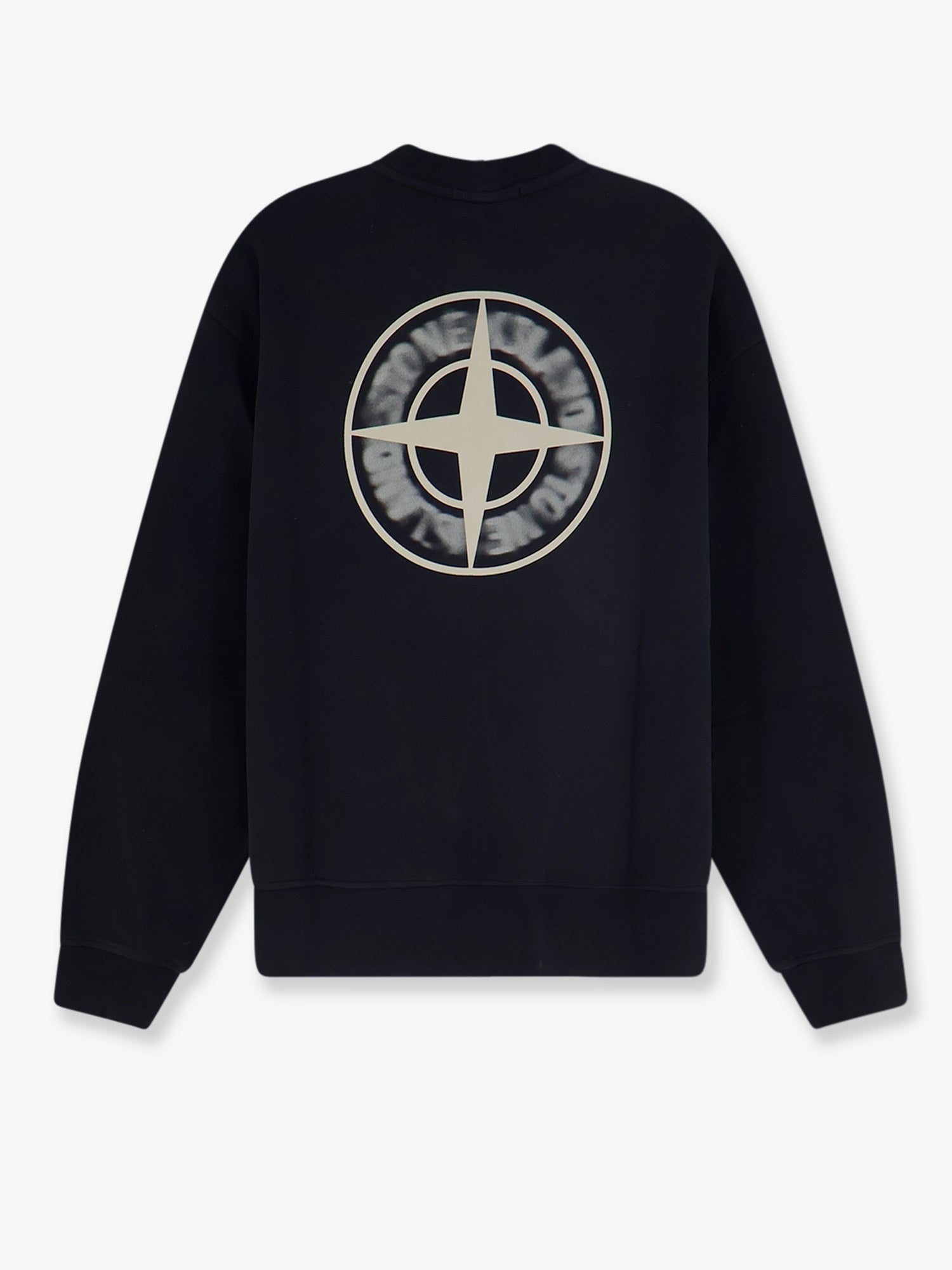 Stone Island Men's Organic Cotton Sweatshirt Black