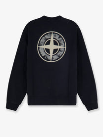 Stone Island Men's Organic Cotton Sweatshirt Black