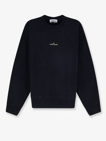 Stone Island Men's Organic Cotton Sweatshirt Black