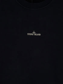 Stone Island Men's Organic Cotton Sweatshirt Black