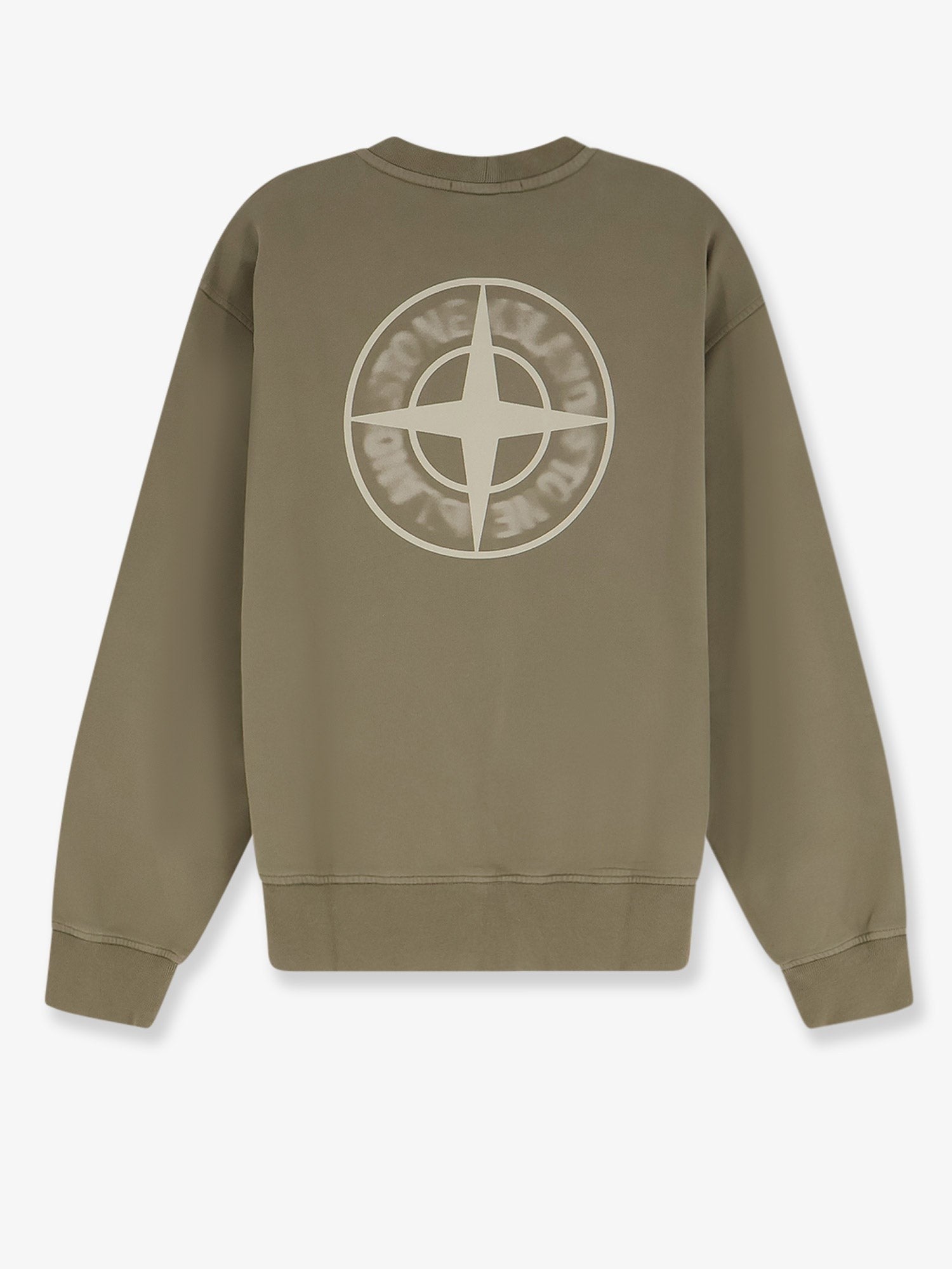 Stone Island Men's Organic Cotton Sweatshirt Green