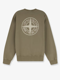 Stone Island Men's Organic Cotton Sweatshirt Green