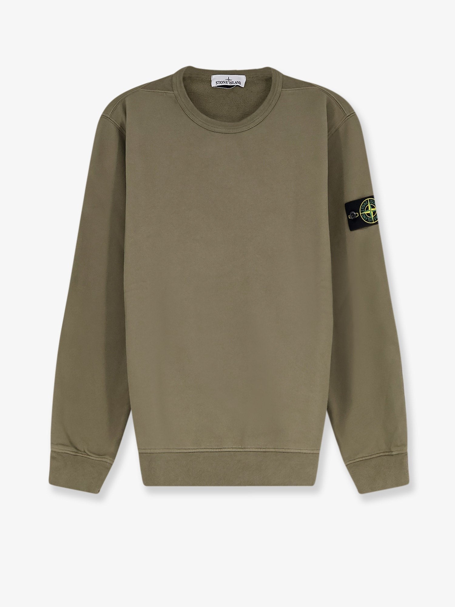 Stone Island Men's Organic Cotton Sweatshirt Green