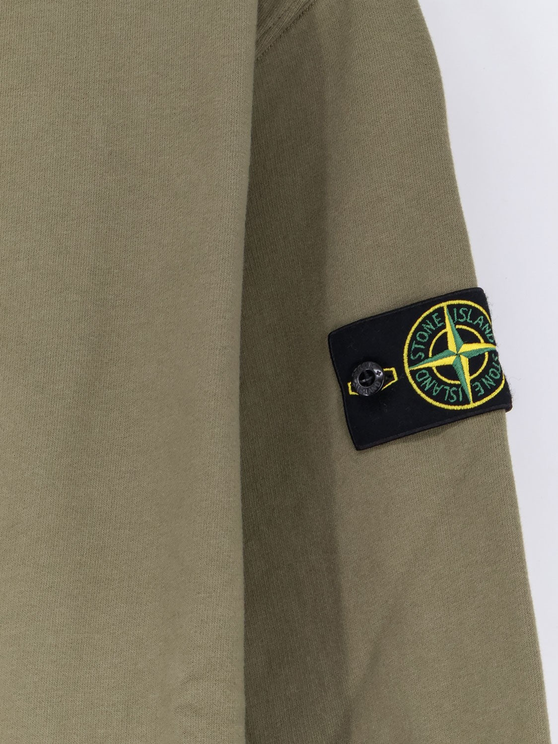 Stone Island Men's Organic Cotton Sweatshirt Green