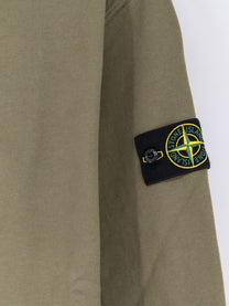 Stone Island Men's Organic Cotton Sweatshirt Green