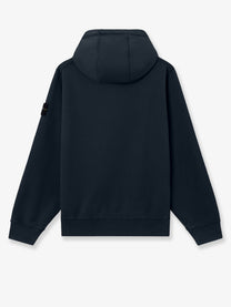 Stone Island Men's Organic Cotton Sweatshirt Blue